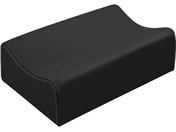 高田ベッド/採血用枕(上肢用)上肢用 腕枕 24-2267-0003 ビニルレザー黒 高田ベッド製作所 TB-633