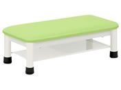 高田ベッド/足踏み台 60×30×20cm ライムグリーン/TB-53