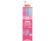 トンボ鉛筆/ippo!かきかたえんぴつ 12本 プレーン ピンク B