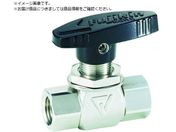 Fujikin/SUS製4.90MPaパネルマウント式ボール弁 PUBV15C PUBV-15C