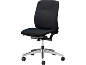G)ライオン事務器/オフィスチェアー コストラ 肘なし ブラック/No.3710F