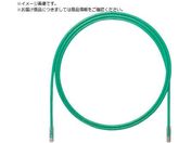 PANDUIT/カテゴリ6A UTPパッチコード 24AWG単線 ケーブル径:Φ6.4mm 1m 緑 UTP6AX1MGR UTP6AX1MGR