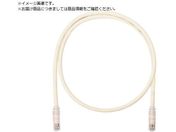 PANDUIT/カテゴリ6A UTPパッチコード 24AWG単線 ケーブル径:Φ6.4mm 5m オフホワイト UTP6AX5M UTP6AX5M