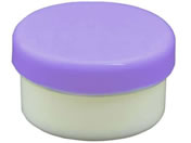 浅井商事/プラ壷 軟膏容器 24-8100-0003 藤 5ML(100コイリ)