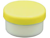 浅井商事/プラ壷 軟膏容器 24-8100-0005 黄 5ML(100コイリ)