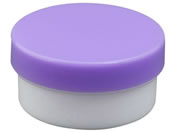 浅井商事/プラ壷 軟膏容器 24-8100-0103 藤 10ML(100コイリ)