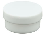 浅井商事/プラ壷 軟膏容器 24-8100-0104 白 10ML(100コイリ)