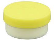 浅井商事/プラ壷 軟膏容器 24-8100-0105 黄 10ML(100コイリ)