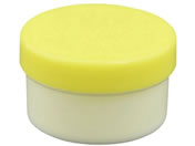 浅井商事/プラ壷 軟膏容器 24-8100-0205 黄 20ML(100コイリ)