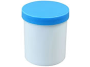 浅井商事/プラ壷 軟膏容器 24-8100-0501 青 100ML(50コイリ)