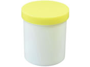 浅井商事/プラ壷 軟膏容器 24-8100-0505 黄 100ML(50コイリ)