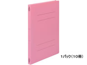 G)キングジム/フラットファイル クイックイン〈PP〉GX A4タテ ピンク 10冊