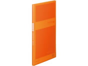 キングジム シンプリーズ クリアーファイル(透明)GX A4 20ポケット オレンジ