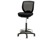 Netforce/ハイチェア CORE 固定脚 ブラック/CRH-1FL-FW-BK