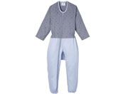 ���{�G���[��/�R���r�l�[�V����(�t���I�[�v���^)���˂܂� 24-4921-0304 �N���X�g/�u���[�O���[ 5038(LL)�c�C��