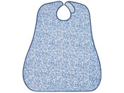 日本エンゼル/食事用エプロン 介護用エプロン 25-6643-04 T-600(リーフブルー)