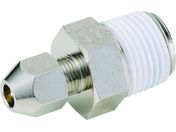 Fujikin/黄銅製リングジョイント ハーフユニオンRH-6MM×R1/2 RH-6D-R