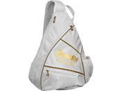 tN/Sling Bag-White/Gold Trim/52823C5
