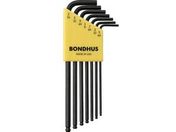 ボンダス/ボールポイント・L-レンチ ロング インチ セット7本組(5/64-3/16)/BLX7
