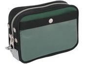 SANEI/帆布メール用ポーチ(SS)馬蹄錠金具付 モスグリーン/PSS-U-07