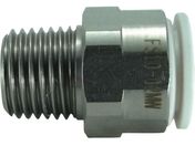 チヨダ/ファイブSUSメイルコネクタ 白 10mm・R1/4/FS10-02MW