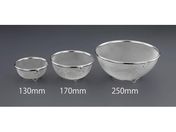 エスコ/ろ過網 座付 ステンレス製 14メッシュ φ170 0.40mm