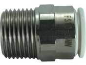 チヨダ/ファイブSUSメイルコネクタ 白 10mm・R3/8/FS10-03MW