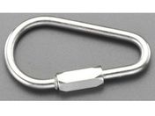 エスコ/クイックリング ステンレス製 84.2×37.0×8.0mm/EA638HM-8