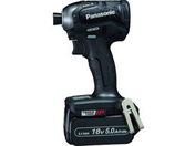 Panasonic/デュアル インパクトドライバー 18V 5.0Ahセット 黒/EZ76A1LJ2G-B