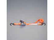 エスコ/ベルト荷締機 ラチェット式 181kg 25mm×4.2m/EA982BB-4
