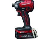 Panasonic/デュアル インパクトドライバー 18V 3.0Ahセット 赤/EZ76A1PN2G-R