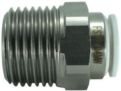 チヨダ/ファイブSUSメイルコネクタ 白 10mm・R1/2/FS10-04MW