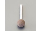 エスコ/軸付ゴム砥石 ソフト #120 16×16mm 6mm軸