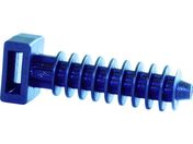 SapiSelco/ケーブルタイ固定具 プラグ一体型 9mm 黒 (100個入)/ALE.3.402