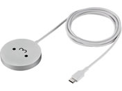 エレコム/ワイヤレス充電器 Qi2 ケーブル一体 1.5m シロチャン/W-MA04WF