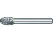 TRUSCO/超硬バー タマゴ型 Φ16×刃長25×軸6 アルミカット/TA6C160