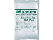 TRUSCO/業務用ポリ袋 厚み0.05×90L 10枚入/A-0090