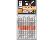 アネックス/ハイパー龍靭ビット 両頭+2×85 (10本入)/ARH-14M-2-85