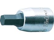 コーケン/ヘックスビットソケット 対辺10 差込角6.35 全長25/2010M.25-10