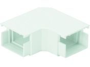 マサル/エムケーダクト付属品 平面マガリ 0号 ミルキーホワイト/MDM103