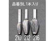 エスコ/超硬カッター 鉄・鋳物用 6mm軸 12×25mm/EA819JE-212