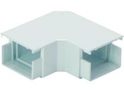 マサル/エムケーダクト付属品 平面マガリ 1号 ホワイト/MDM112