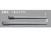 エスコ/超硬カッター 6mm軸 10×19×169mm/EA819JL-1