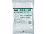 TRUSCO/業務用ポリ袋 300L (5枚入)/A-0300
