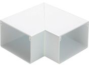 マサル/エムケーダクト付属品 平面マガリ 5号 ホワイト/MDM152