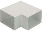 マサル/エムケーダクト付属品 平面マガリ 5号 ミルキーホワイト/MDM153