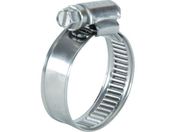 TRUSCO/ホースバンド オールステンレス 傷防止タイプ(10個入) 22~35mm/TE13-35