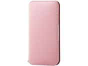 エレコム/iPhone SE 第3世代 レザーケース 手帳型 ピンク