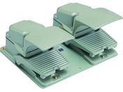 オジデン/フットスイッチ 産業用防雨形・保護カバー付 定格6A-250VAC/OFL-TW-SM2C