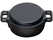 東伸販売/五進 鉄 鋳物 コットパン(共蓋付)G-75/3694400